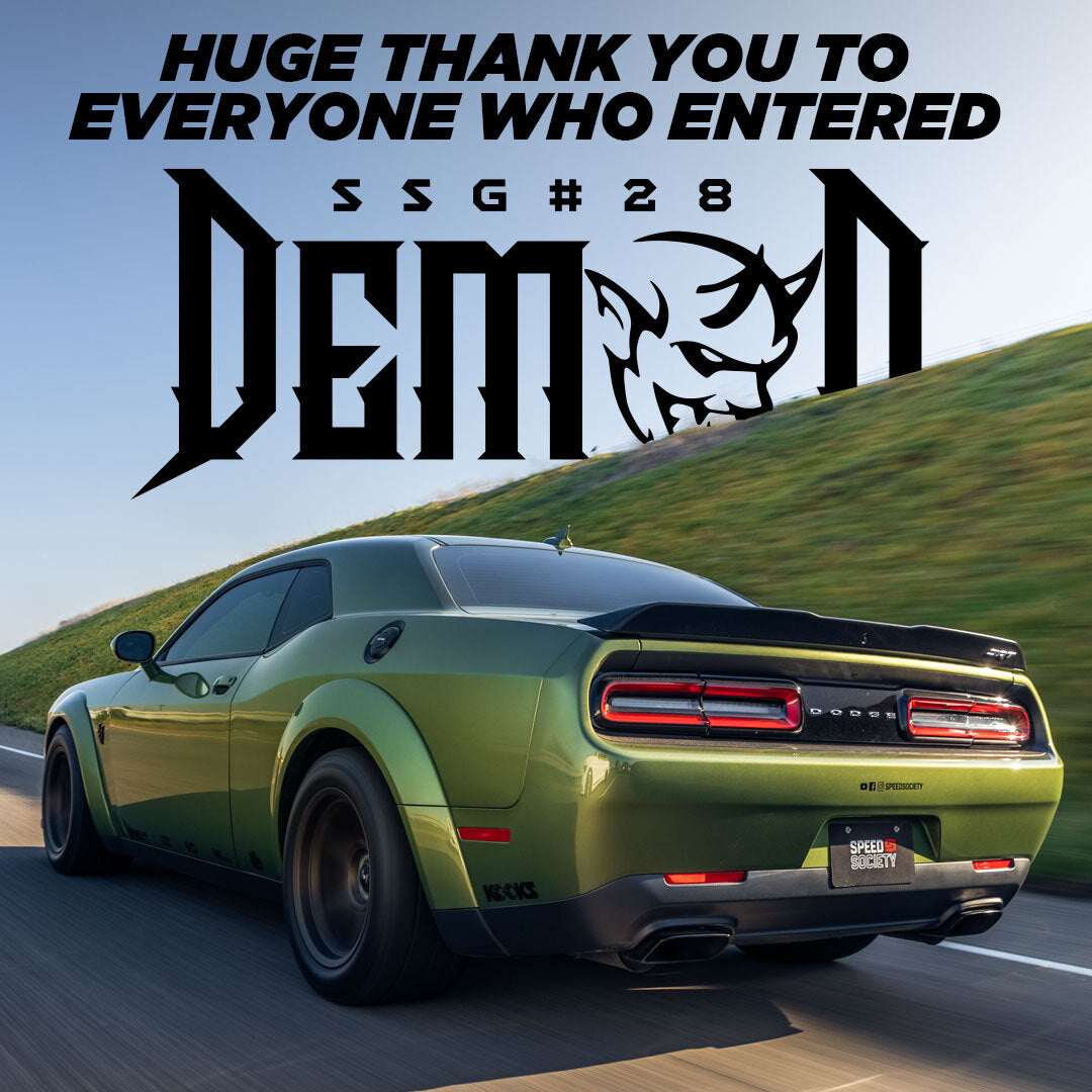 Ssg28 Dodge Demon Is Officially Over! – Speed Society