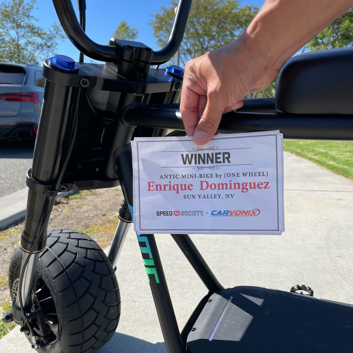 Enrique Dominguez is Riding Home with an Antic E-Bike