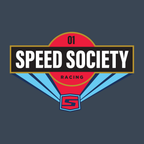 Close-up of the Speed Society Martini T-Shirt graphic