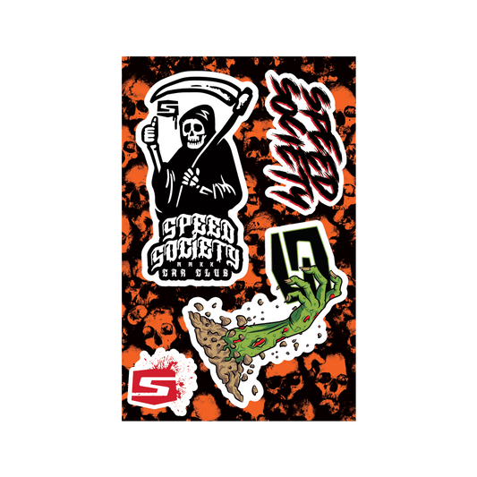 SSCC18 Slow Death Sticker Sheet