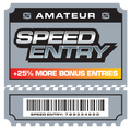 Speed Society Amateur Speed Entry ticket graphic