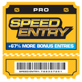 Speed Society Pro Speed Entry ticket graphic