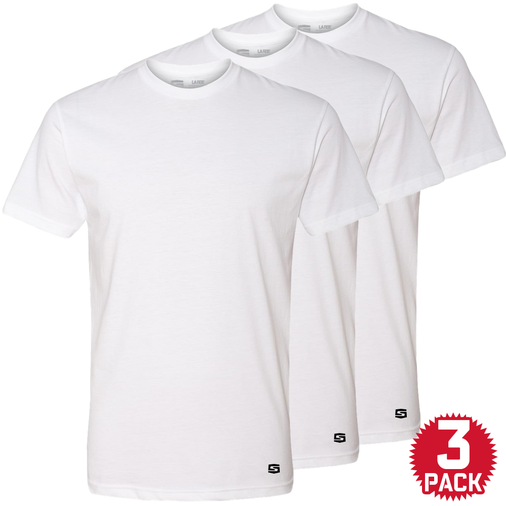 Speed Society Basics T-Shirt 3 Pack in white