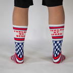Chasing Checkers Sock