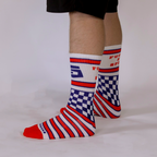 Chasing Checkers Sock