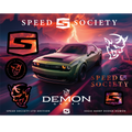 SSG43 Demon Sticker Sheet