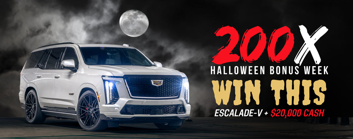 Win this 682HP Cadillac Escalade-V plus $20,000 cash