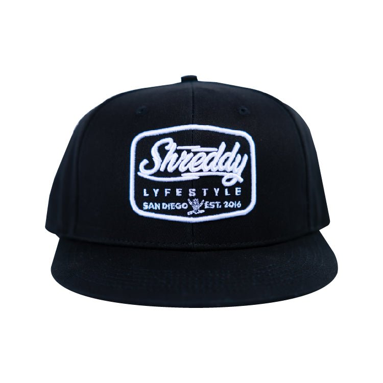 Diamond Black Snapback - Shreddy