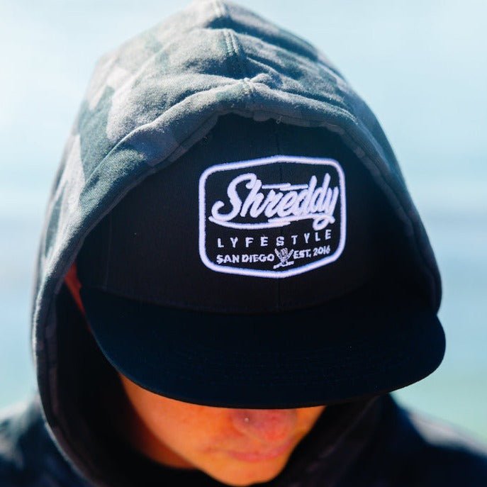 Diamond Black Snapback - Shreddy