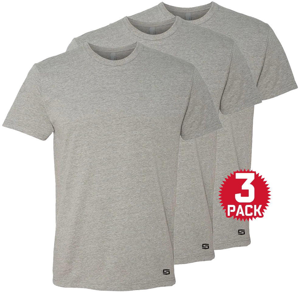 Speed Society Basics T-Shirt 3 Pack, gray
