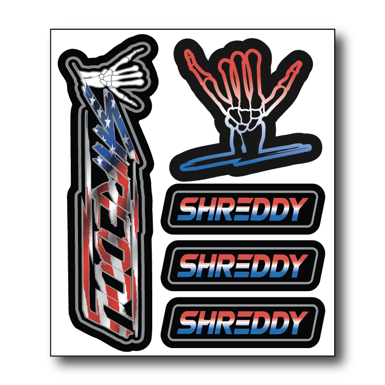 MURRICA STICKER PACK - Shreddy