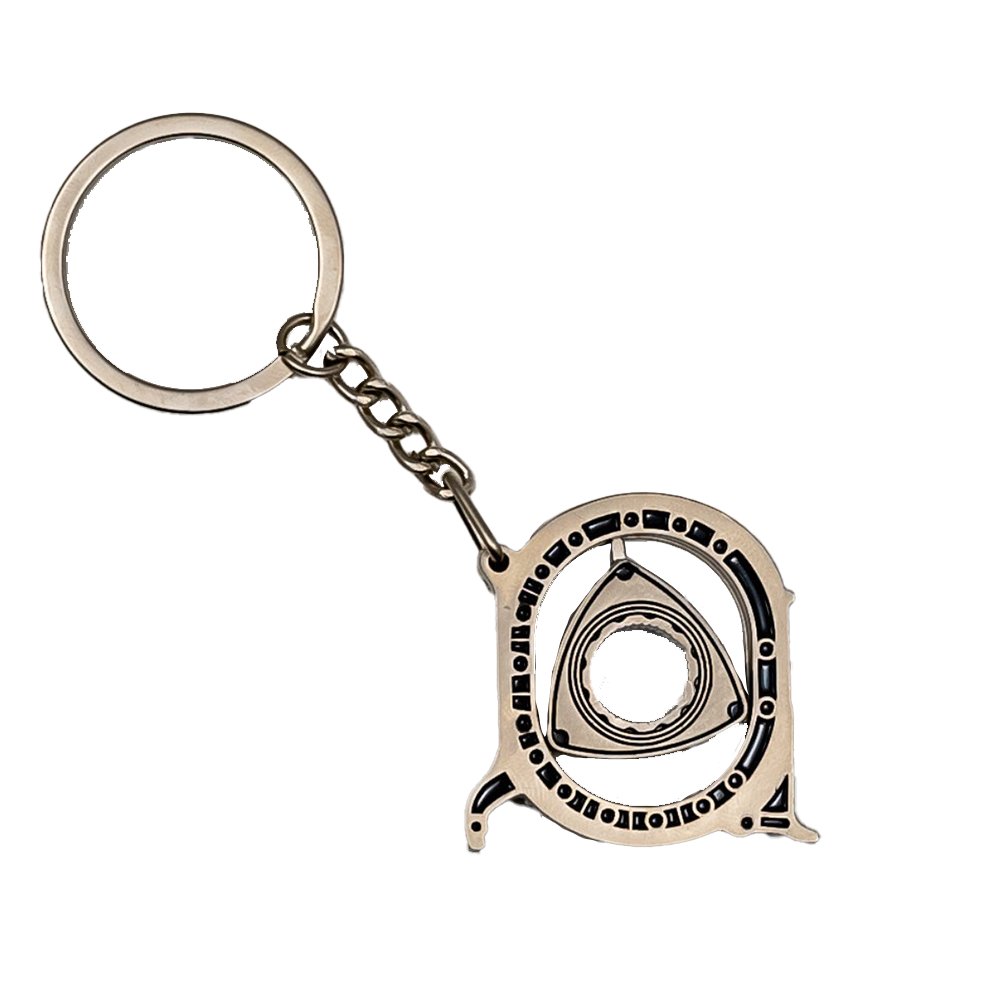 Rotary Engine Keychain
