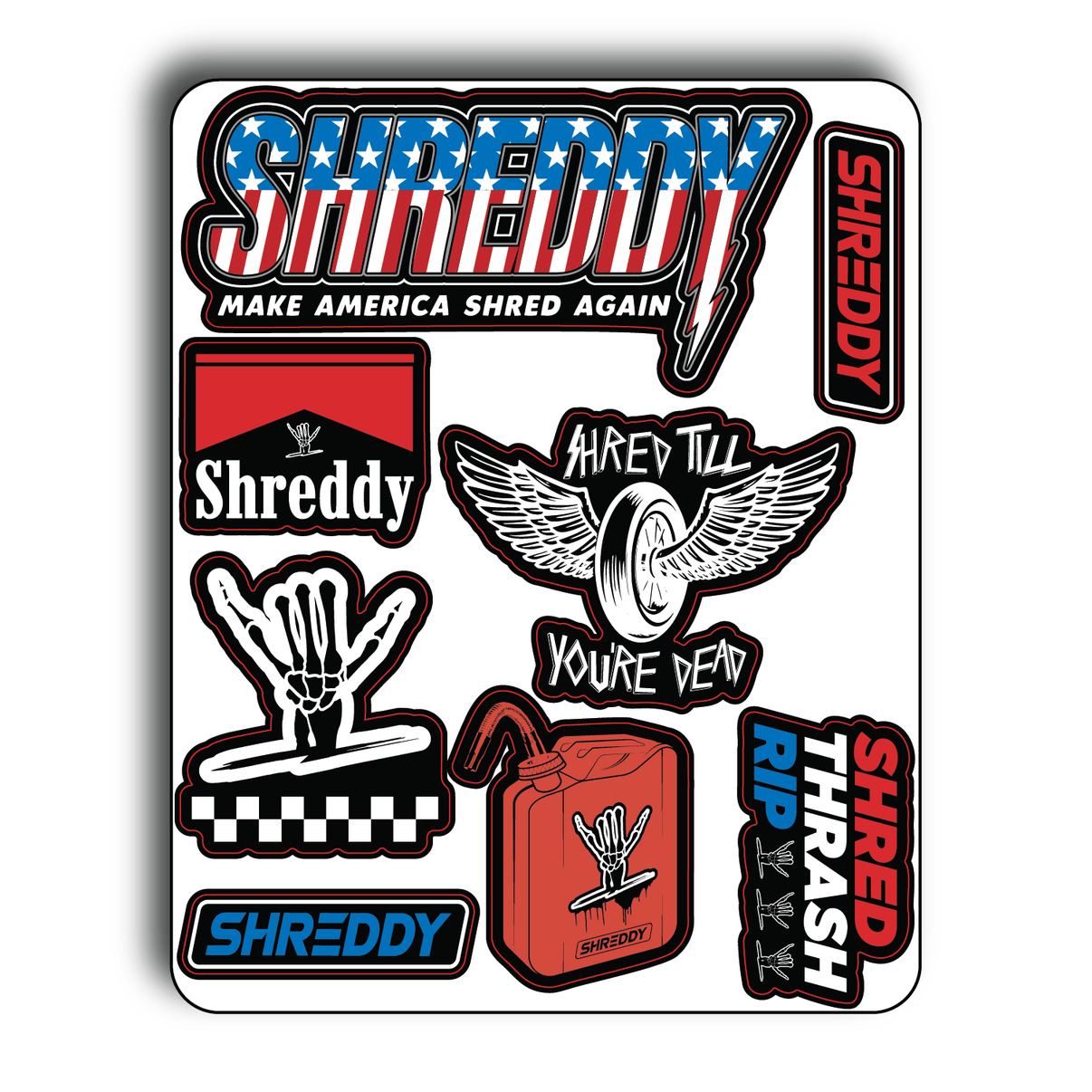 SHREDDY PACK GEN7 - Shreddy