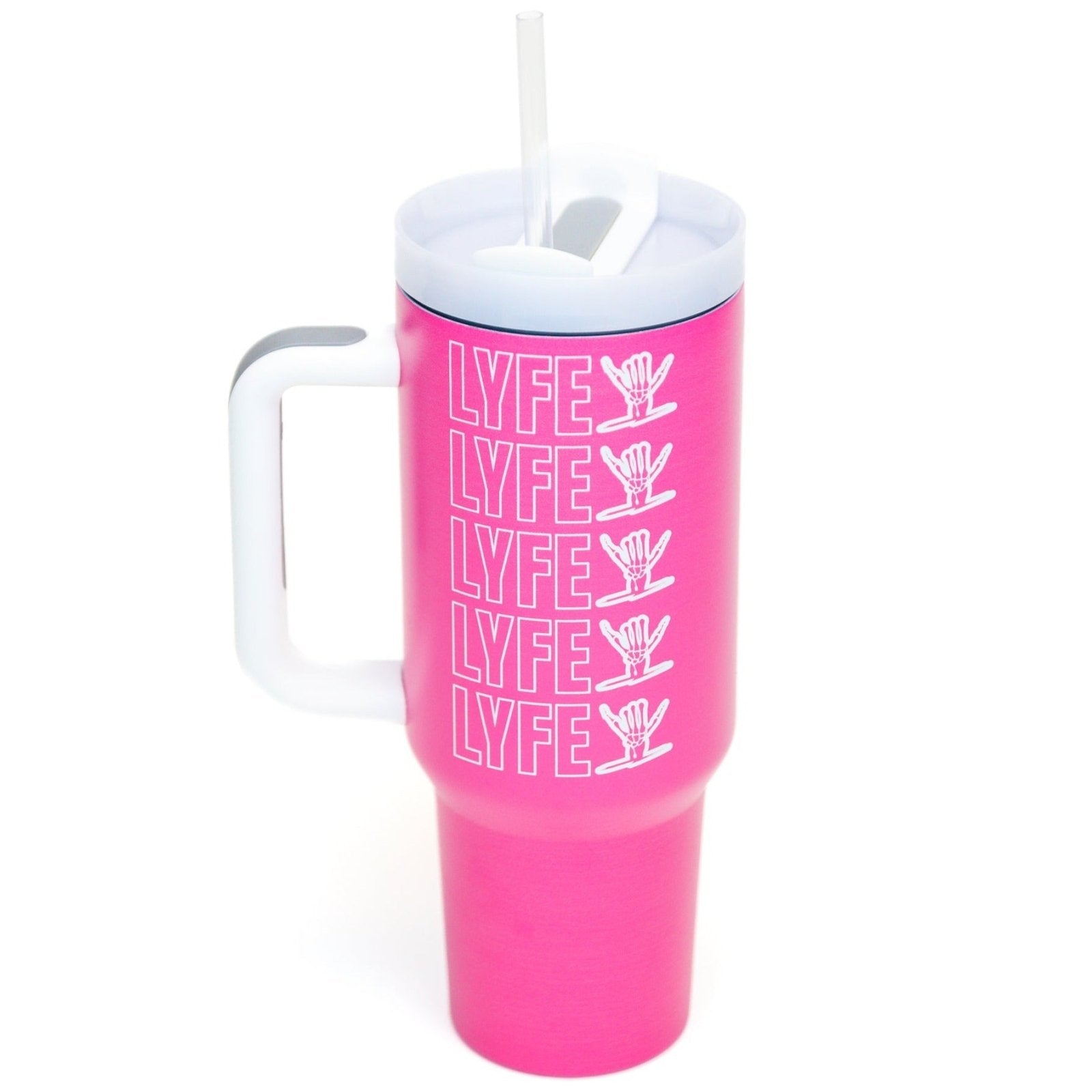 Summer Shred Tanker 40 oz Handle Cup - Shreddy