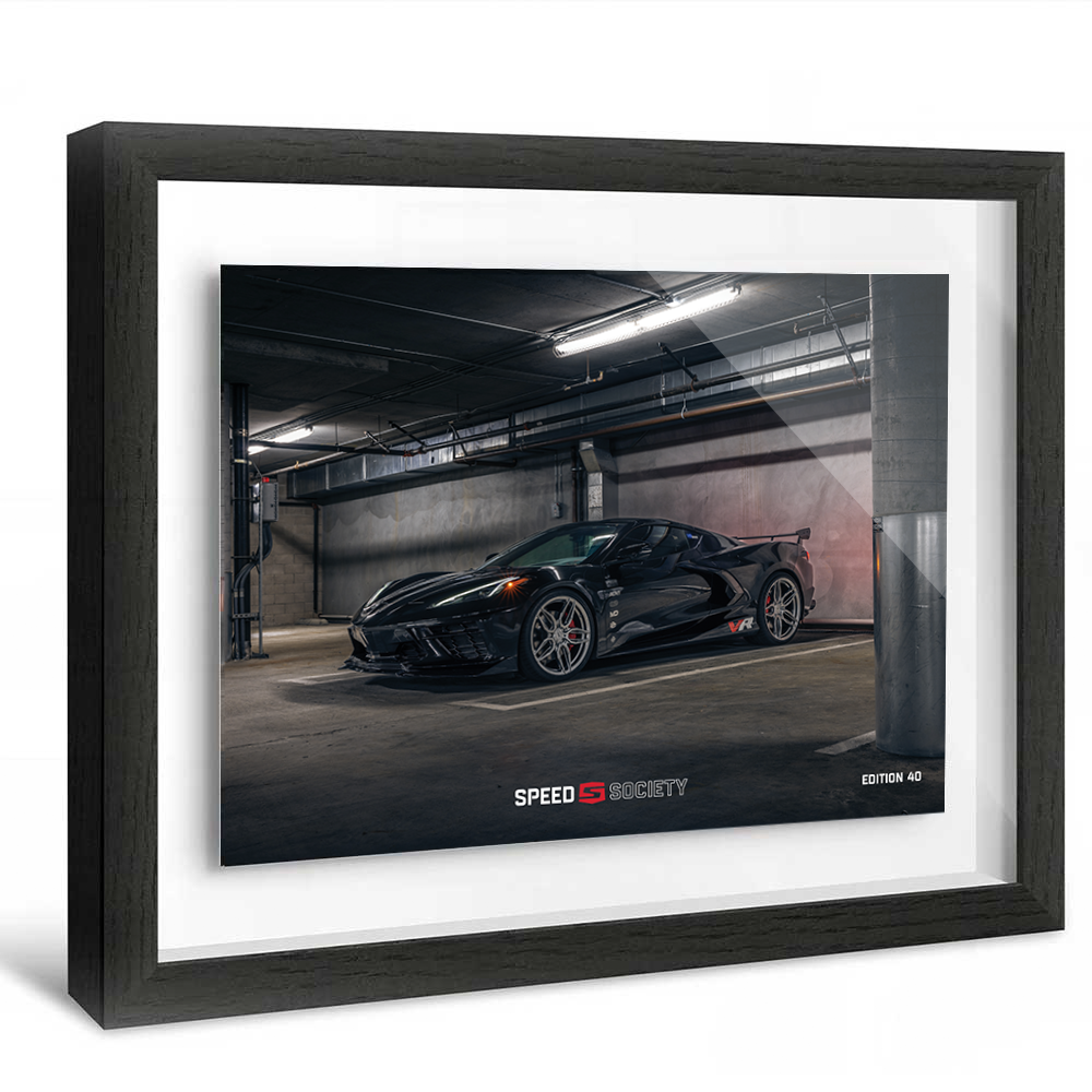 Twin Turbo C8 Corvette Grudge Match Poster: Edition 40