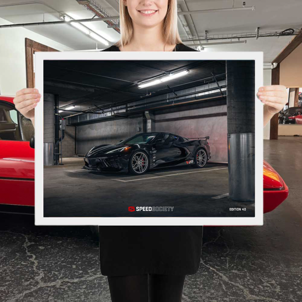 Twin Turbo C8 Corvette Grudge Match Poster: Edition 40