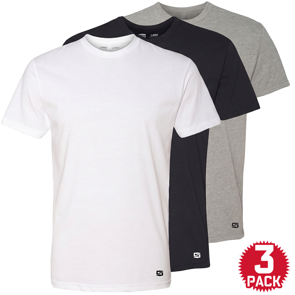 Speed Society Basics T-Shirt 3 Pack, variety colors
