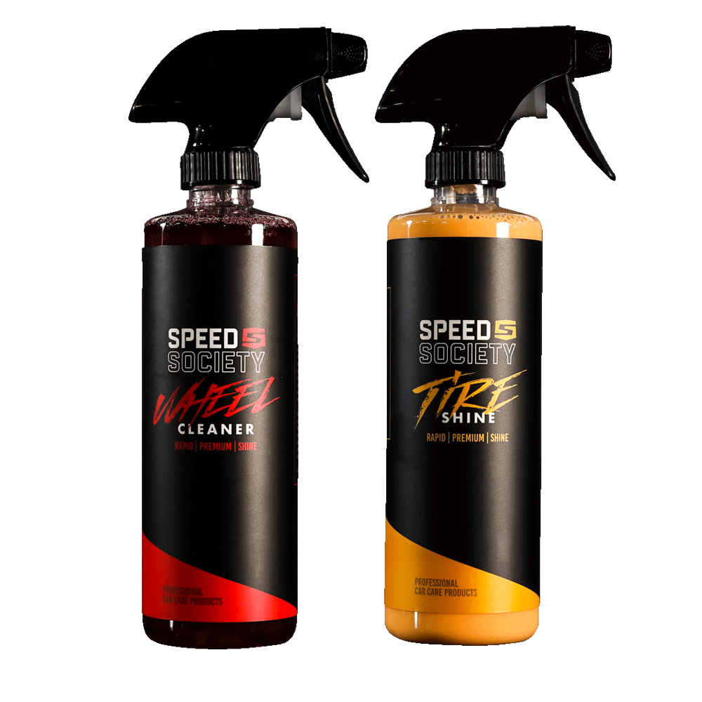 Speed Society Wheel Cleaner and Tire Shine bundle