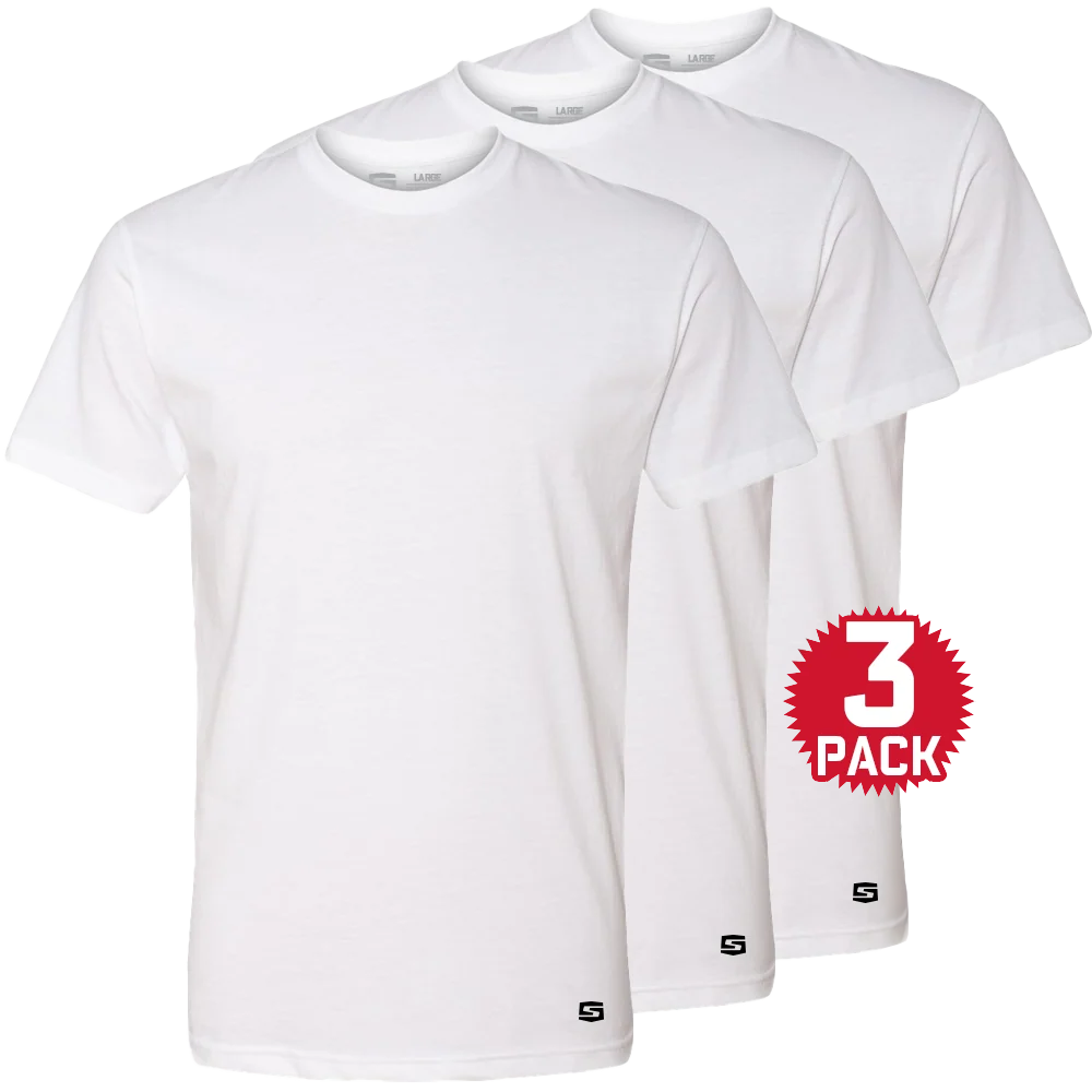 Speed Society Basics T-Shirt 3 Pack, white