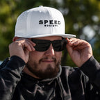 White Speed Society Avenue snapback