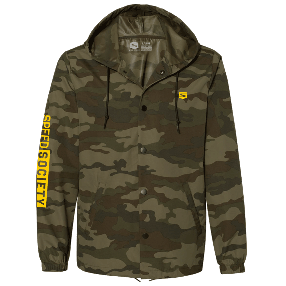 Stampd Camo Coach Jacket