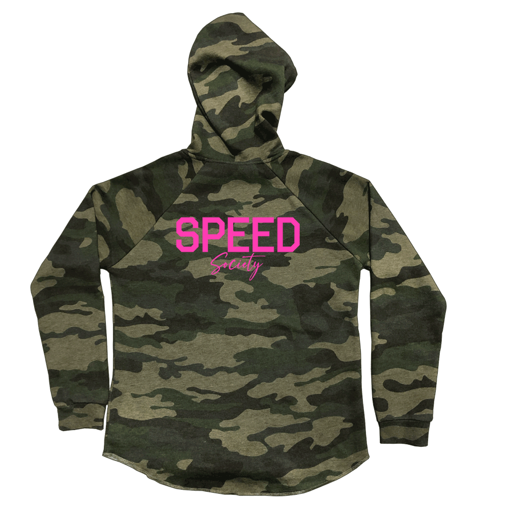 Womens Stampd Camo Sweatshirt