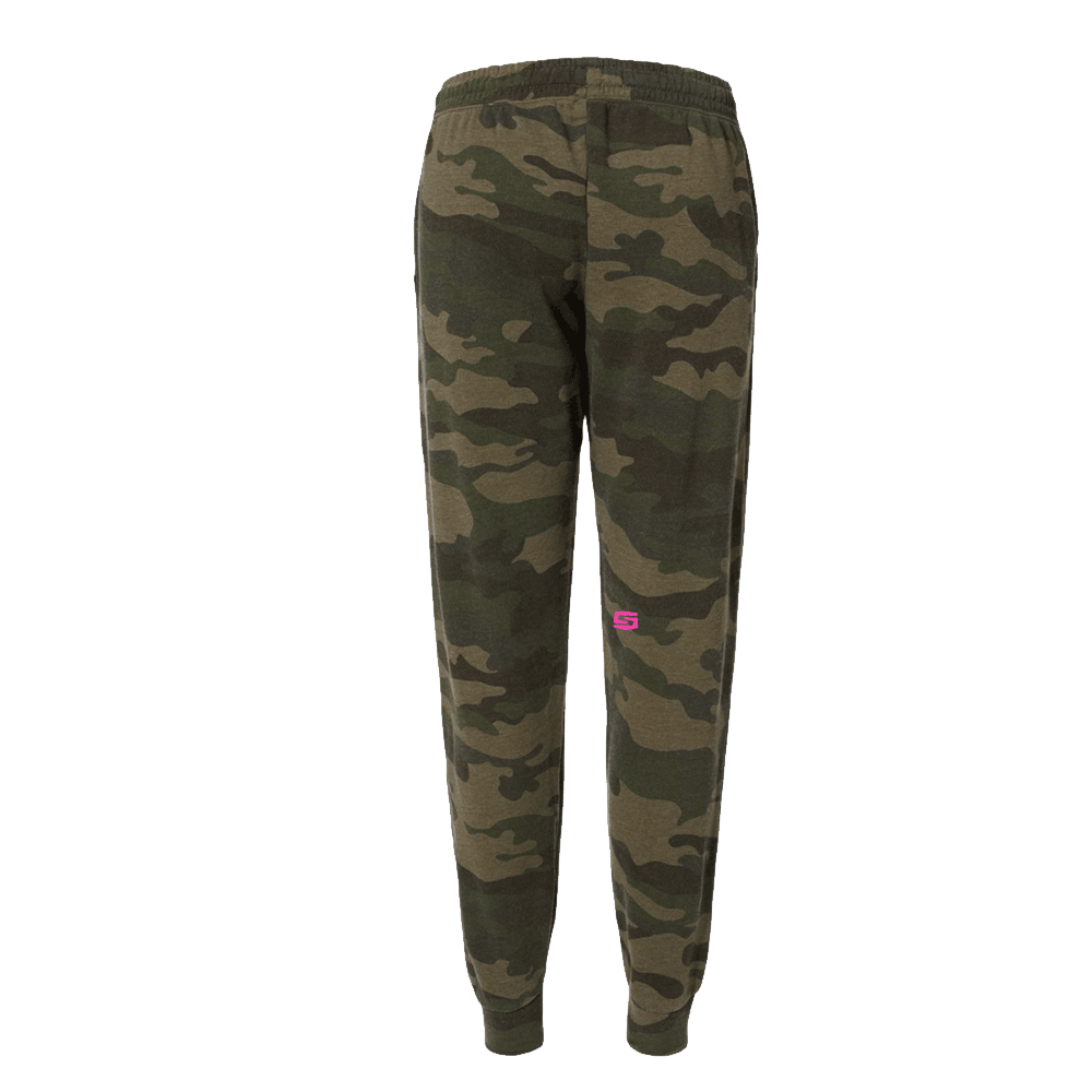 Womens top camouflage sweatpants