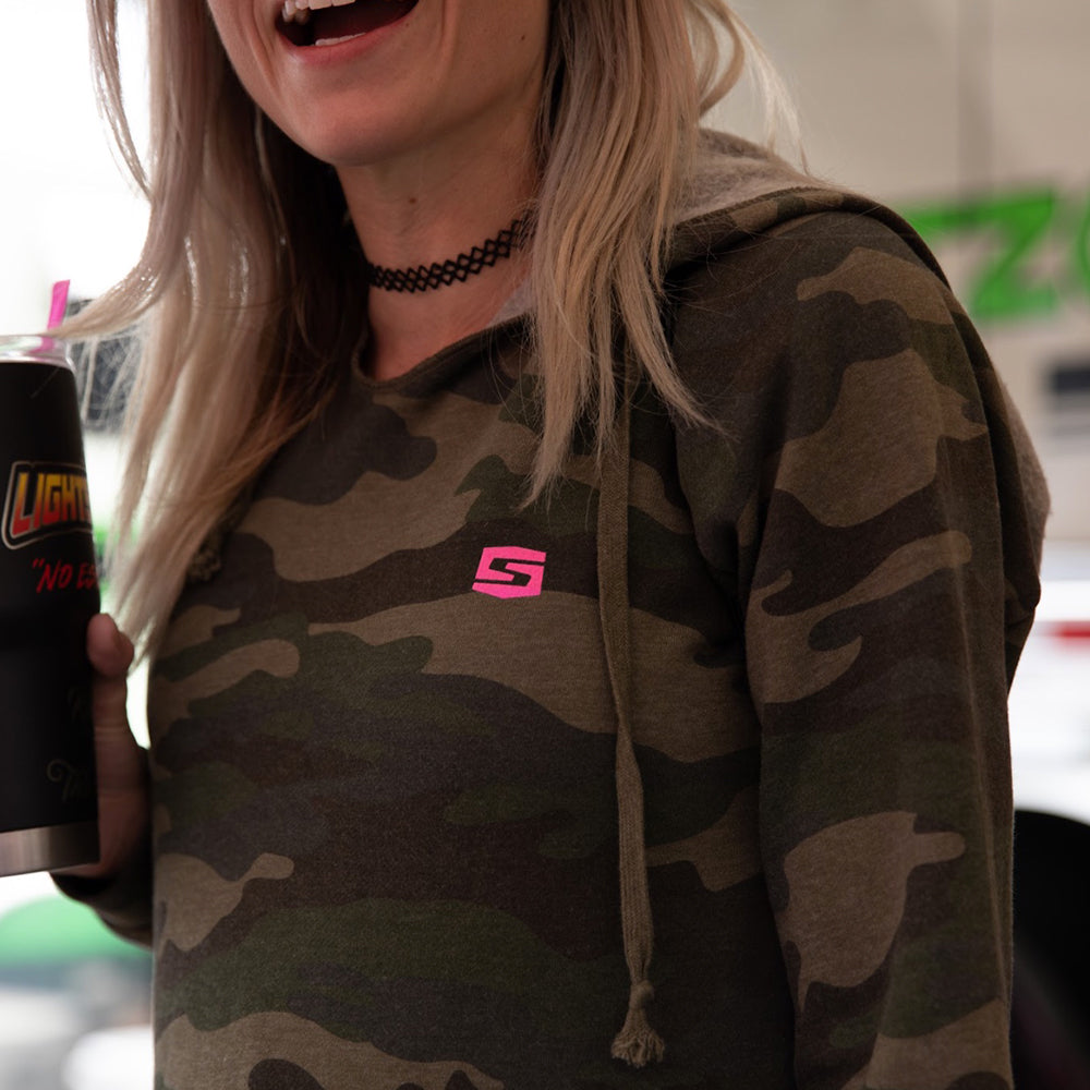 Womens Stampd Camo Sweatshirt