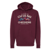 Chasing Checkers Maroon Hoodie