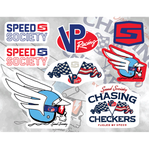 Chasing Checkers Sticker Sheet