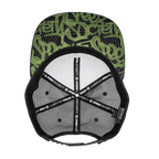Black and green The Streets mesh-back snapback by Speed Society, alternate angle