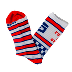 VP Racing Chasing Checkers crew sock, alternate view