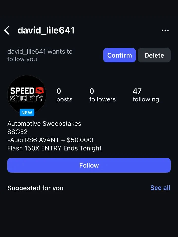 Instagram follow request david_lile641